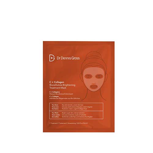 Dr Dennis Gross – C+COLLAGEN BIOCELLULOSE BRIGHTENING TREATMENT MASK